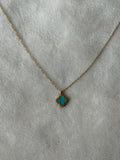 Ketting goud klaver