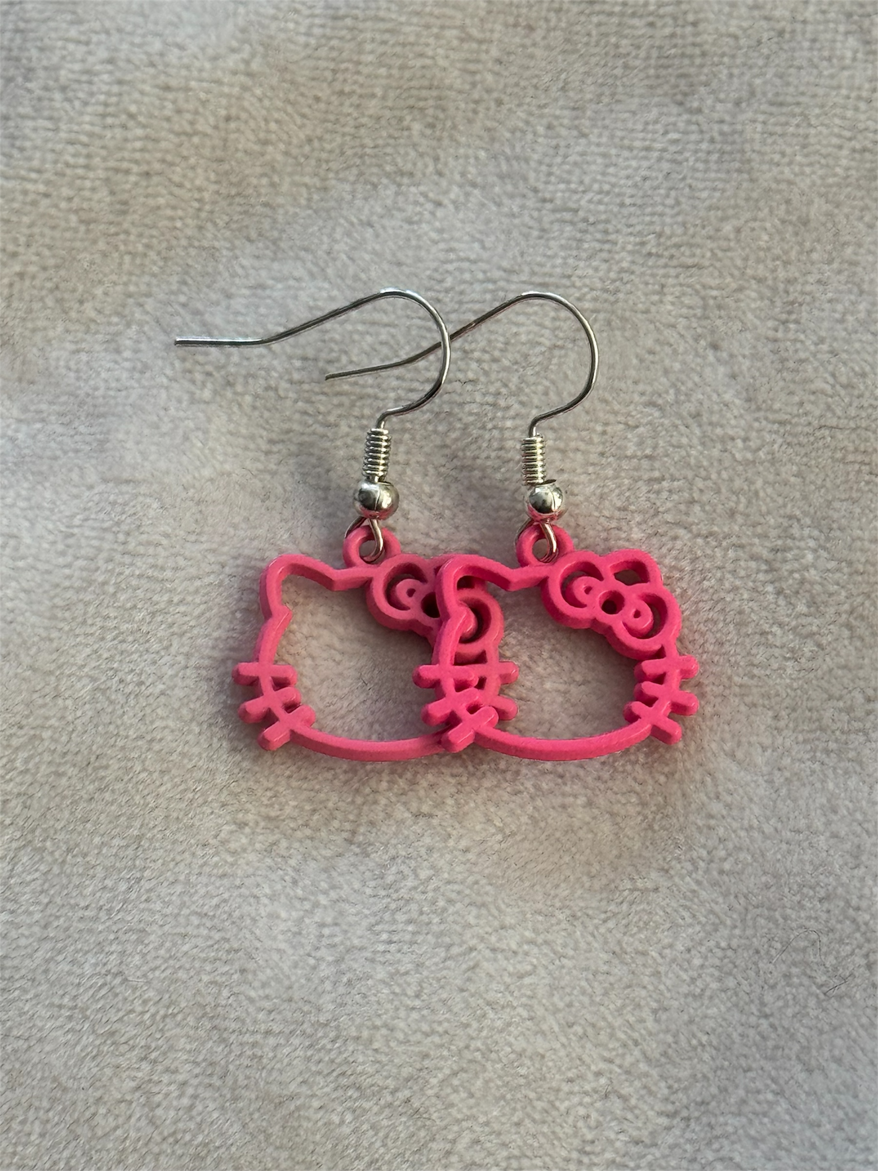 Oorbellen roze