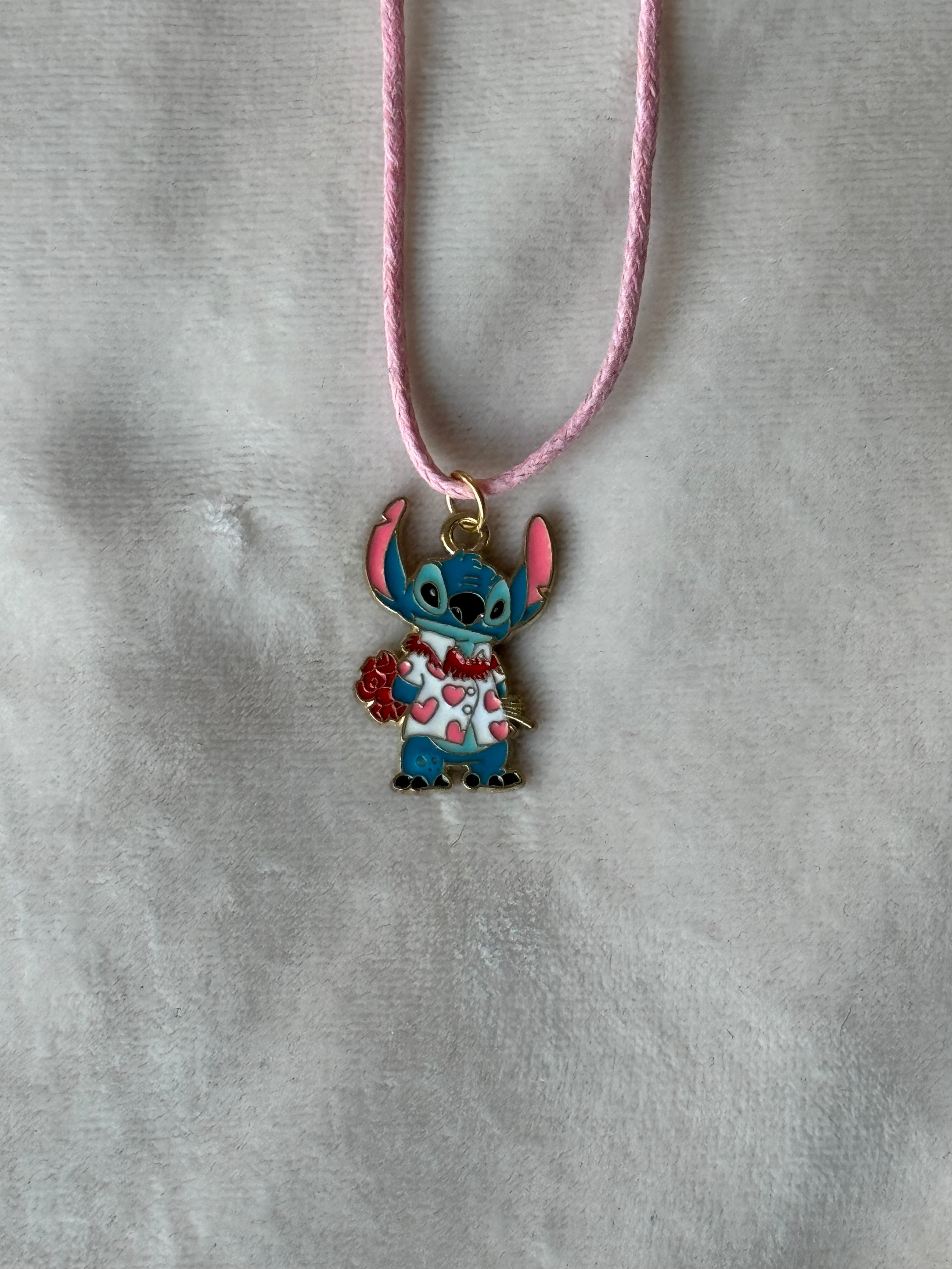 Ketting goud/roze