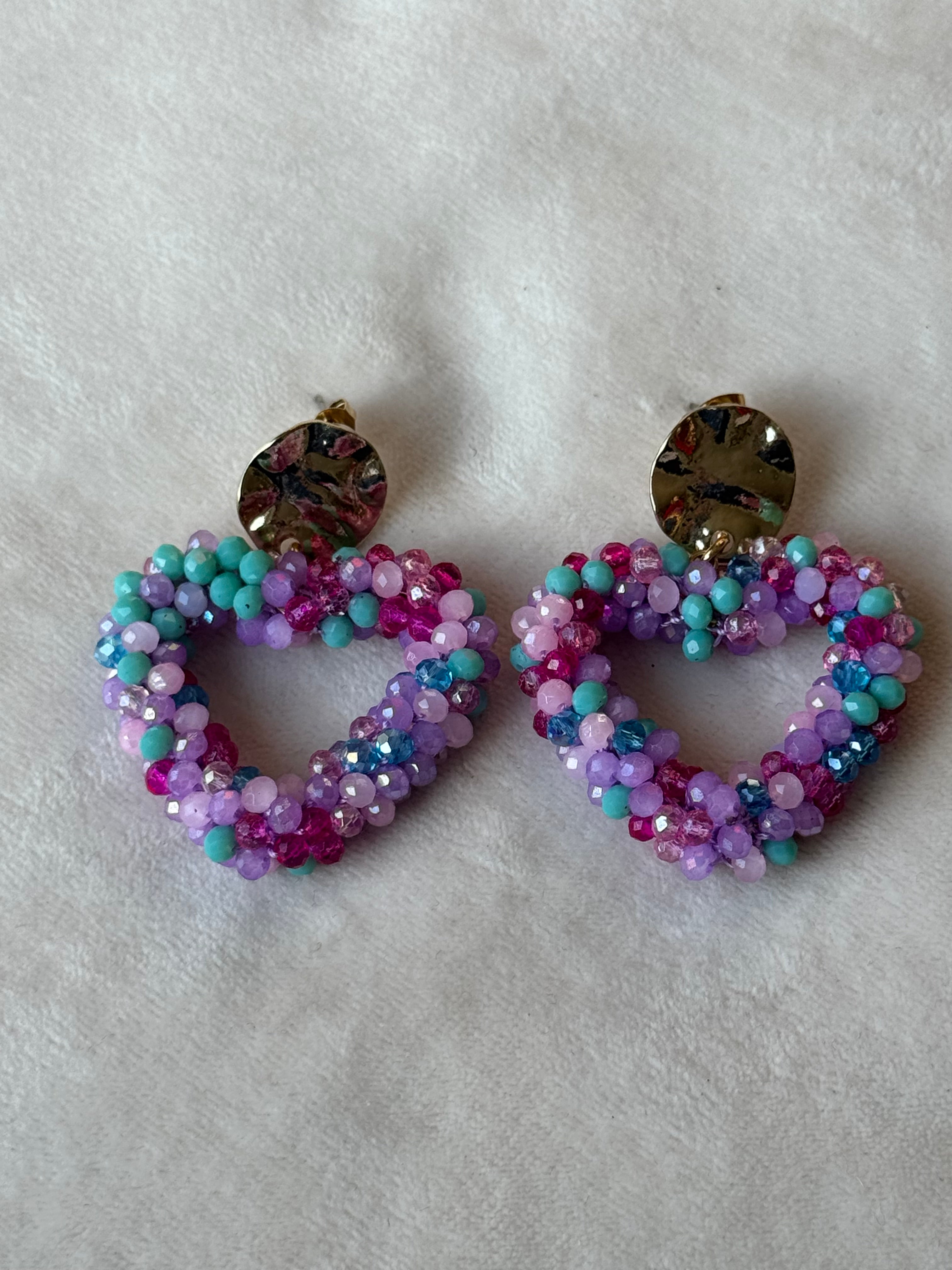 Oorbellen harten goud