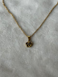 Ketting goud bloem