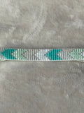 Armband wit/turquoise
