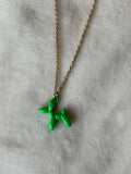 Ketting goud/groen