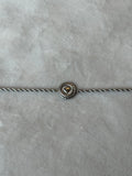 Armband zilver hartje