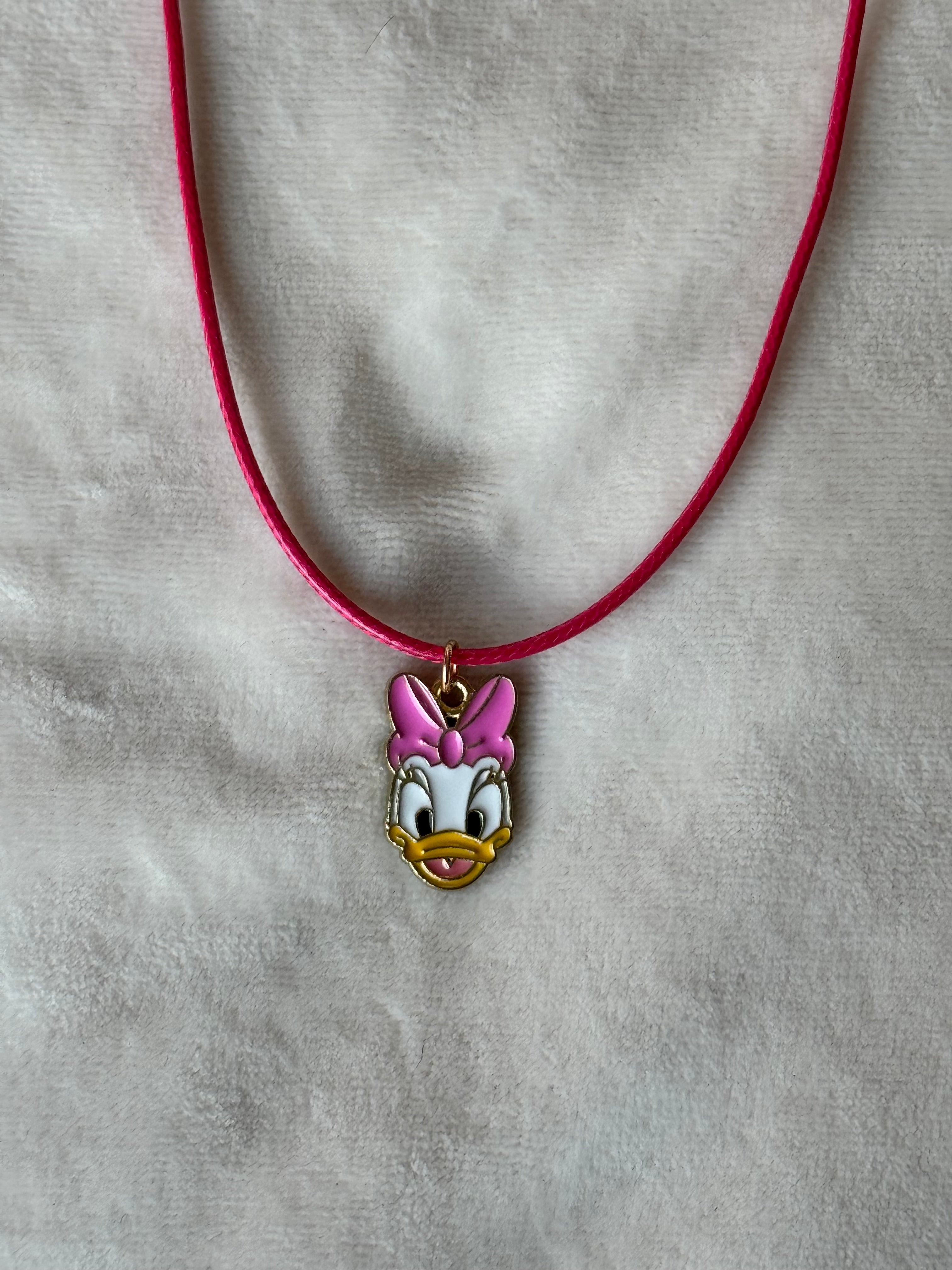Ketting goud/roze
