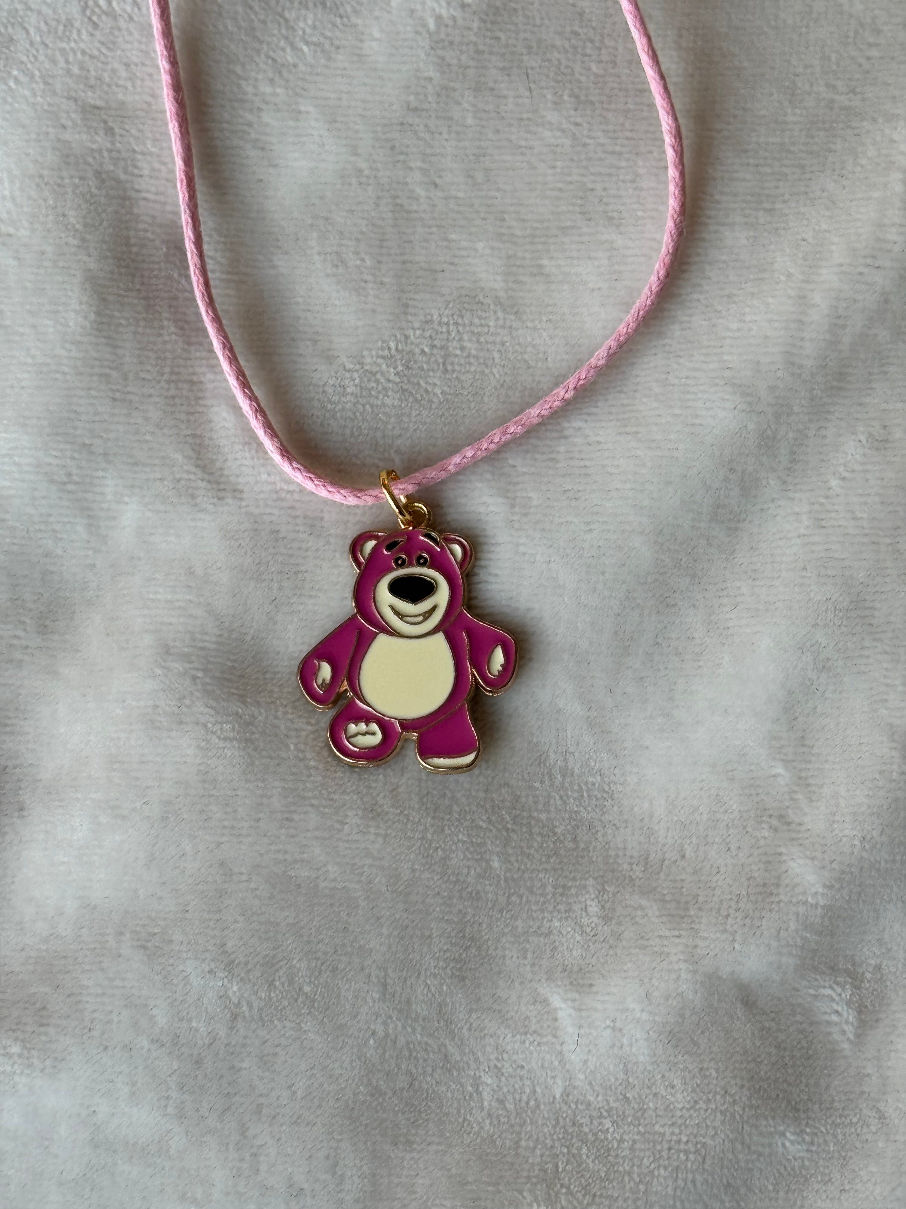 Ketting goud/roze