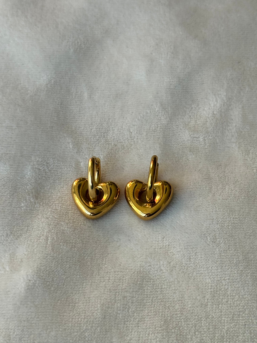 Oorbellen goud hartjes