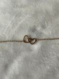 Armband goud hartjes