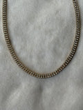 Ketting goud strass