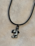 Ketting zwart/wit