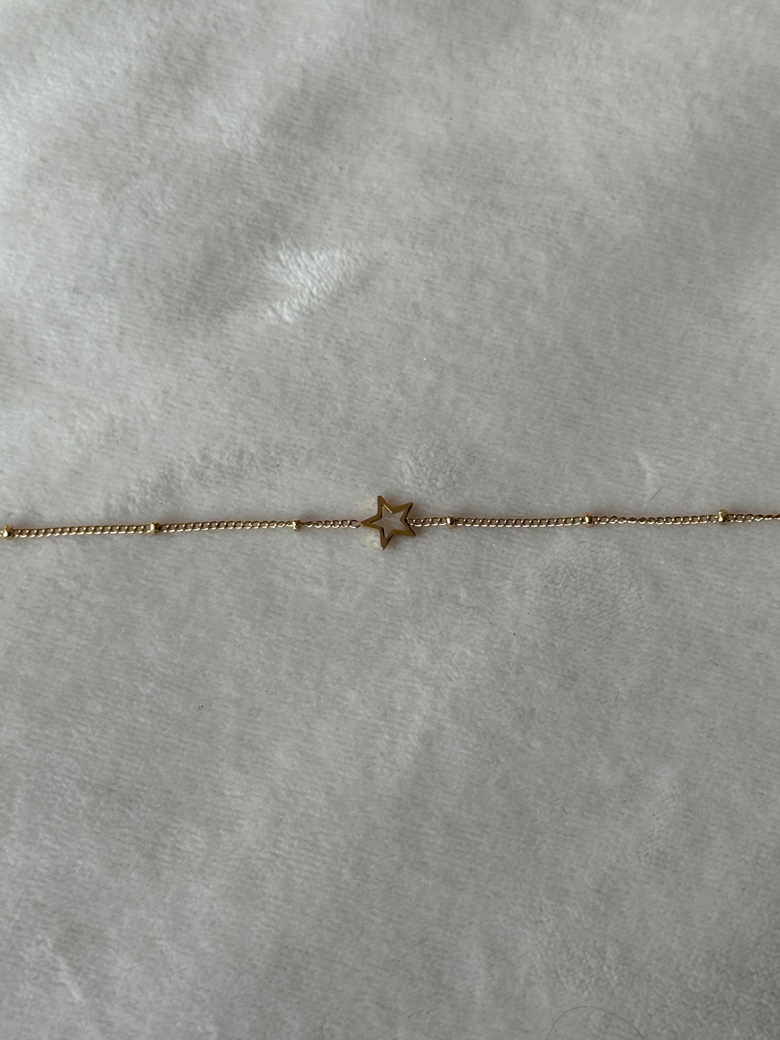 Armband goud ster
